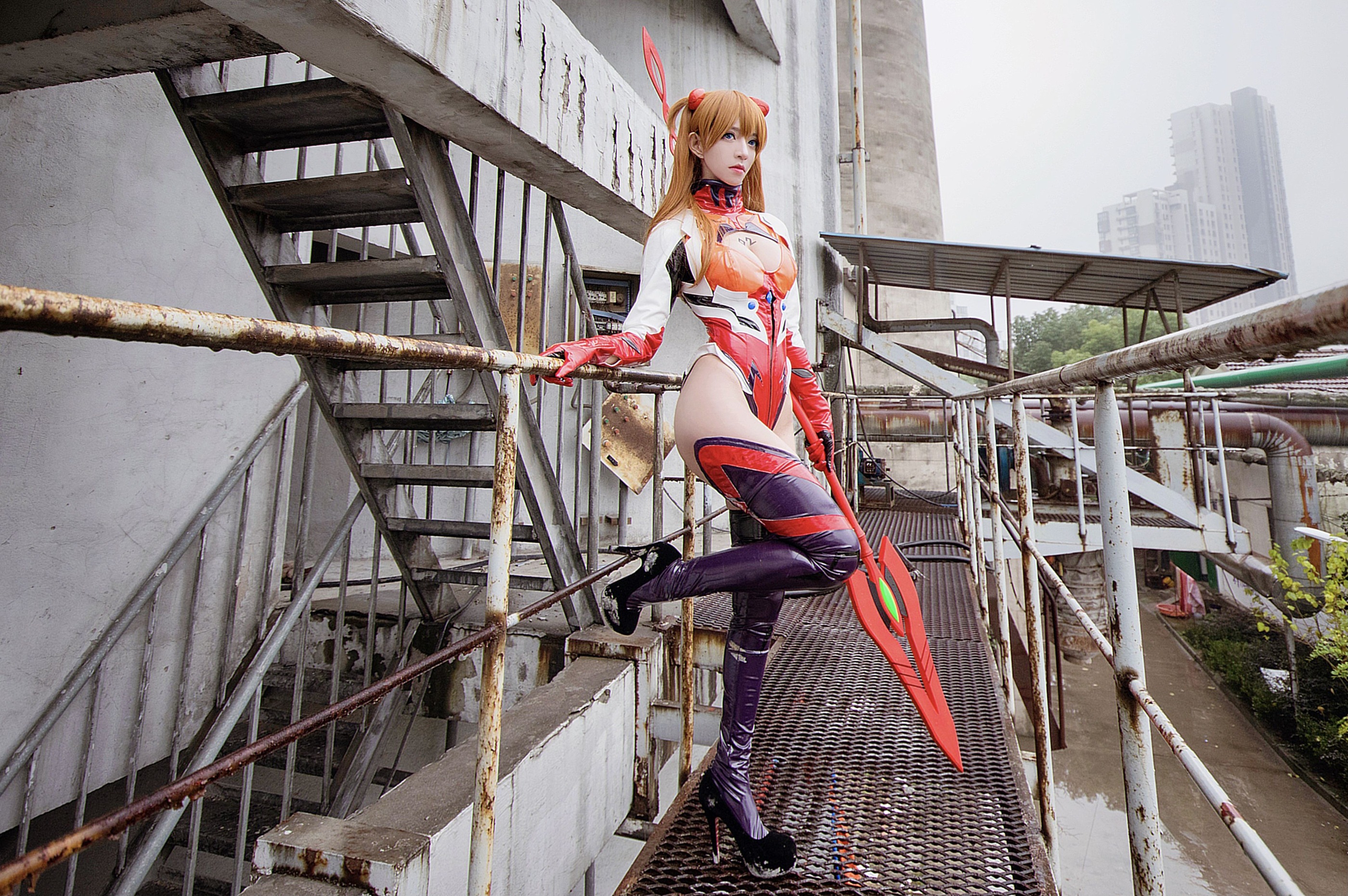 图片[1]-Kettoe – NO.016 asuka battle suit [18P]-XikXak